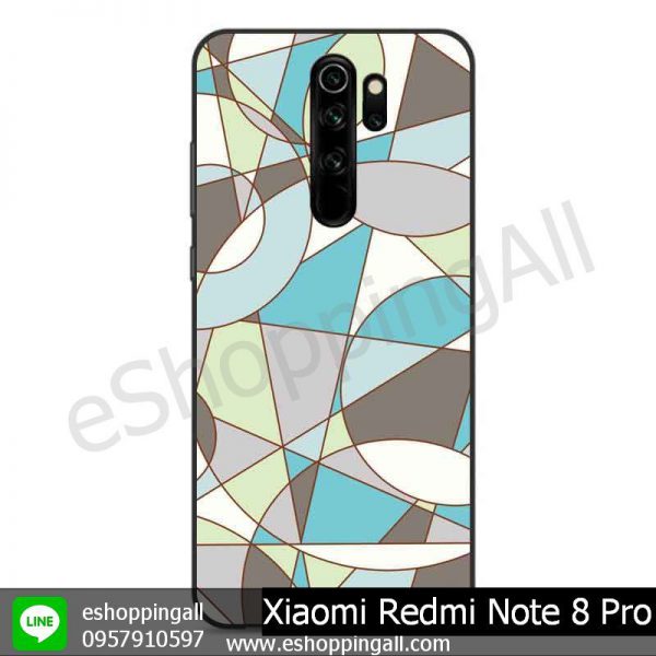 MXI-009A106 Xiaomi Redmi Note 8 Pro เคสมือถือเสี่ยวมี่ขอบยางพิมพ์ลายเคลือบใส